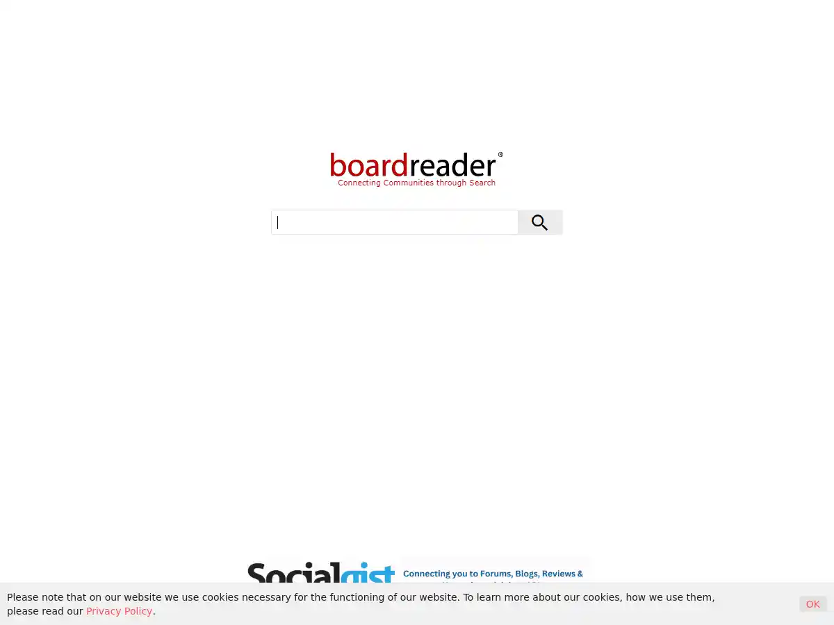 Boardreader screenshot