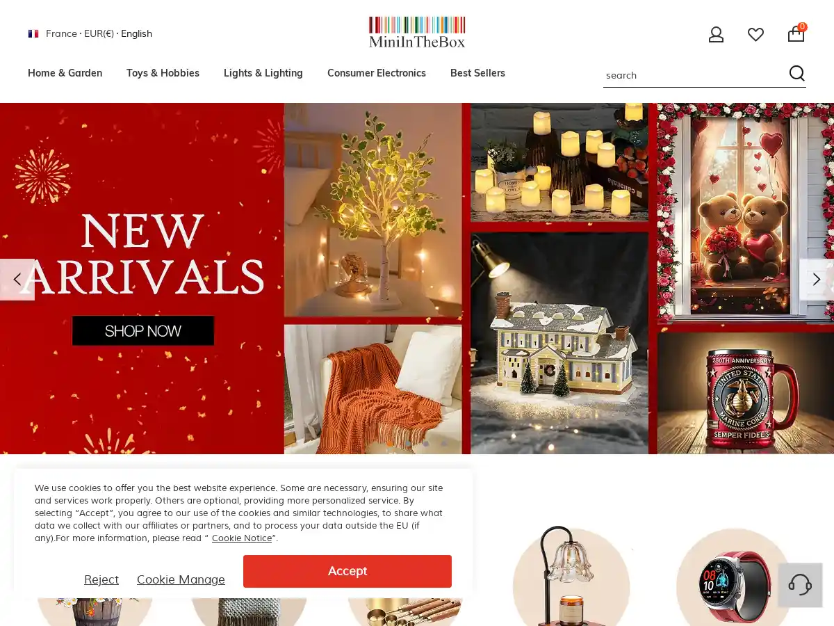 MiniInTheBox screenshot