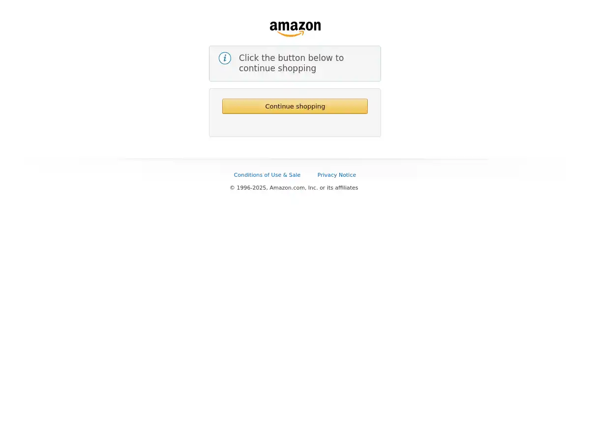 Amazon screenshot