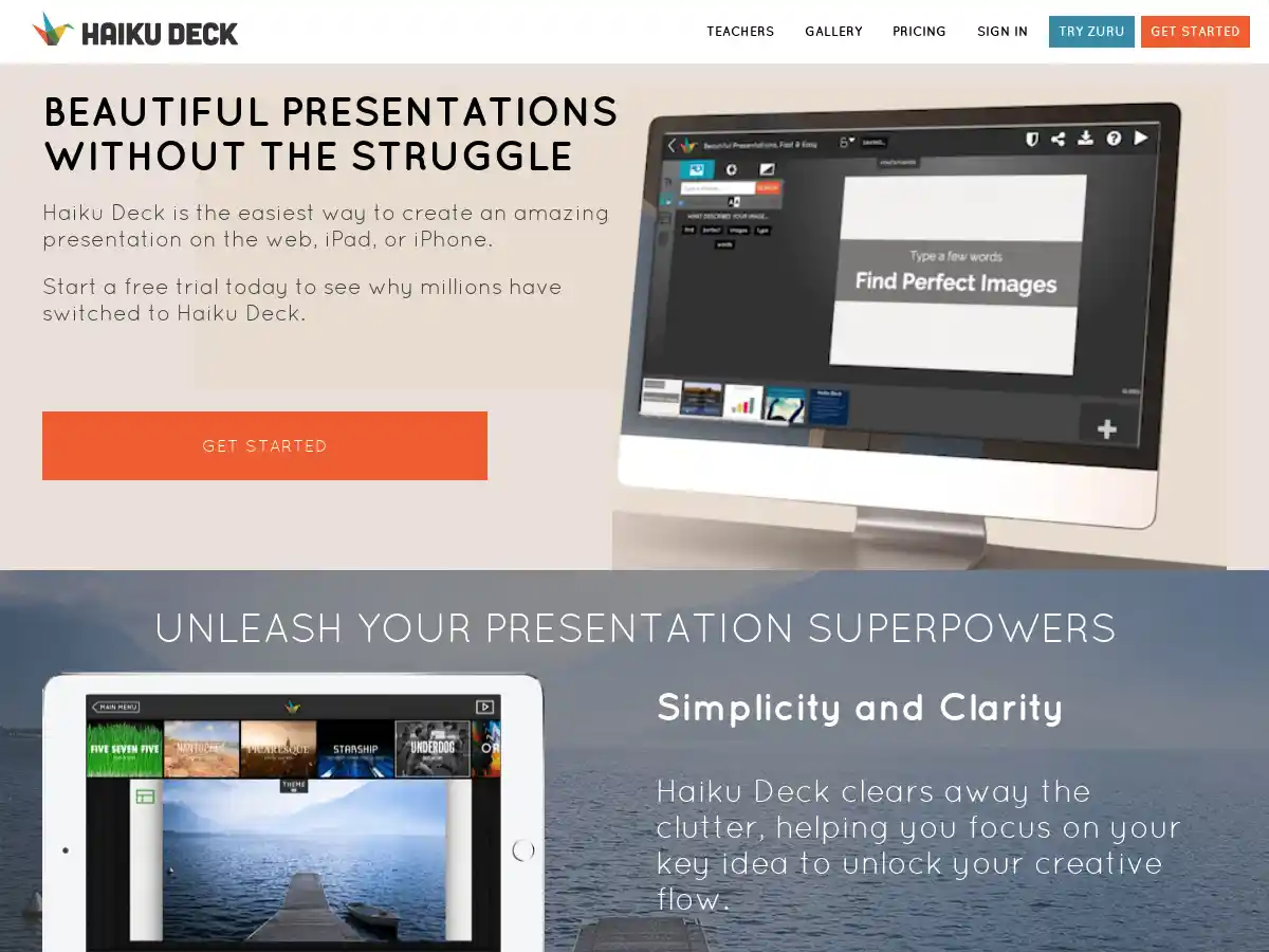 Haiku Deck screenshot
