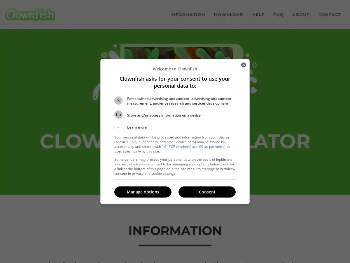 Clownfish Voice Changer screenshot