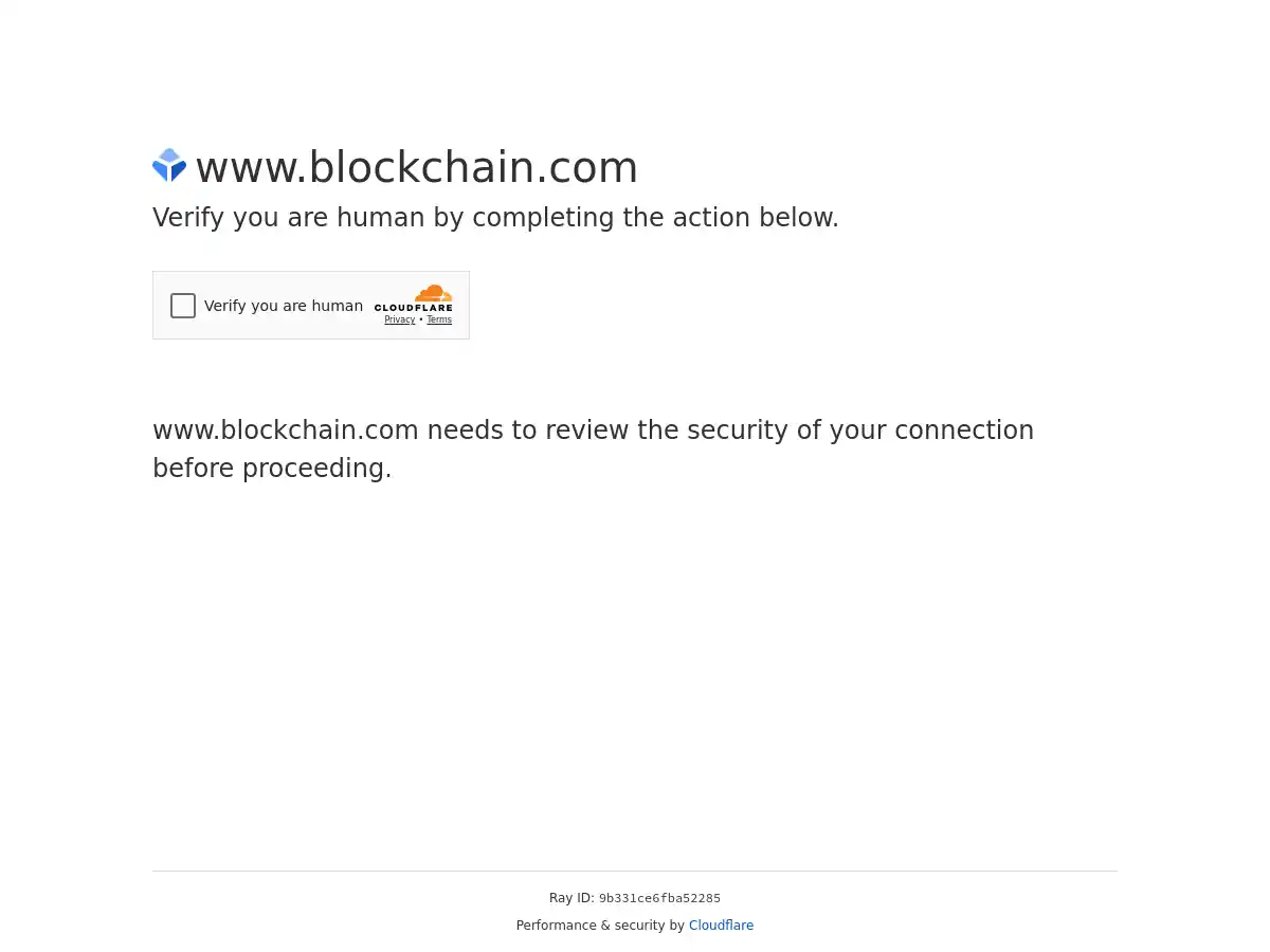 Blockchain.com screenshot