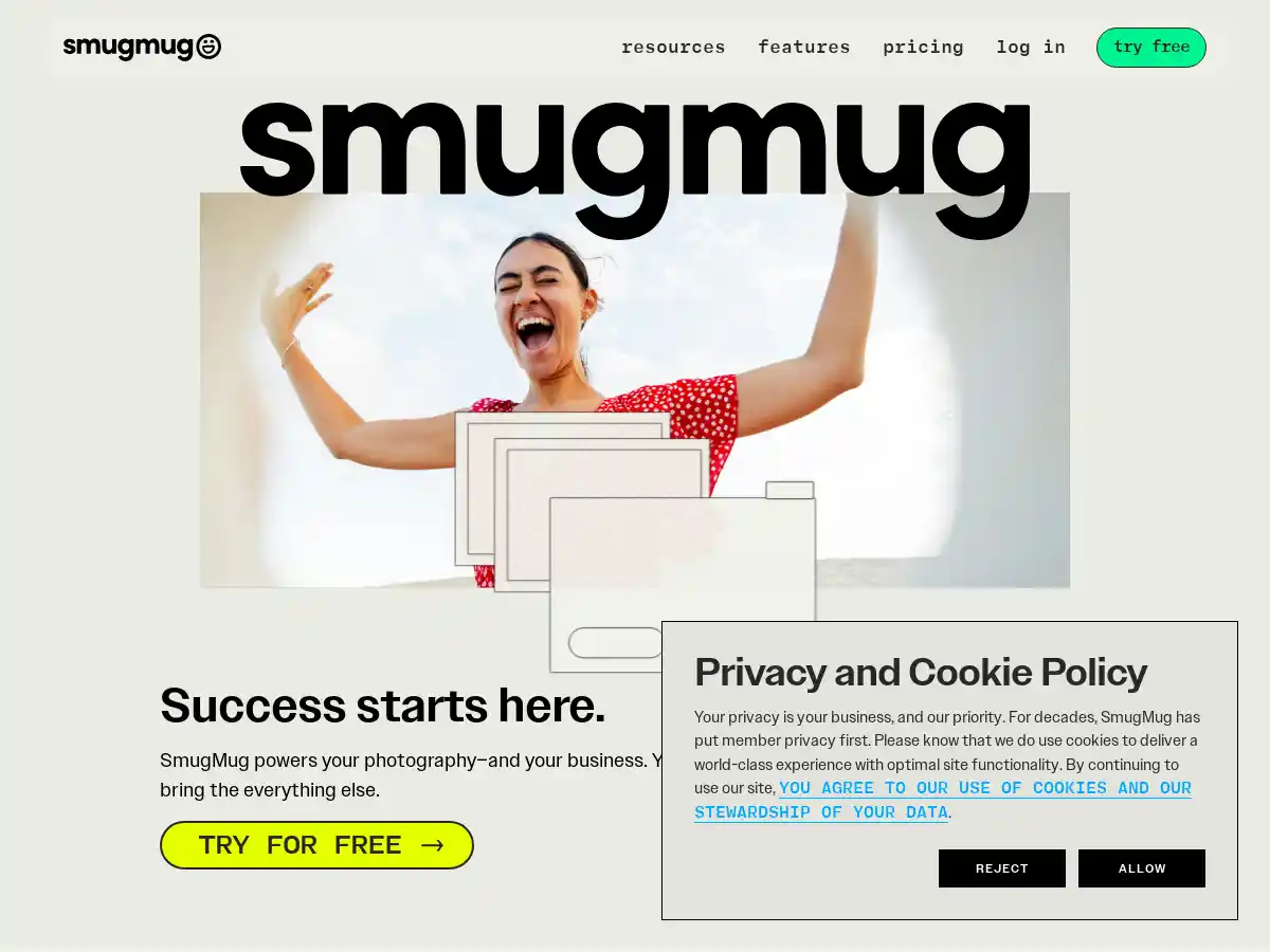 SmugMug screenshot