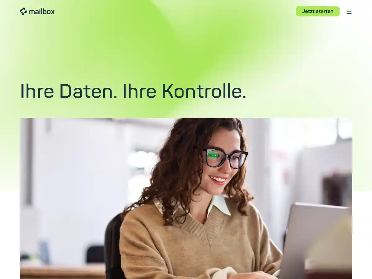 Mailbox.org screenshot