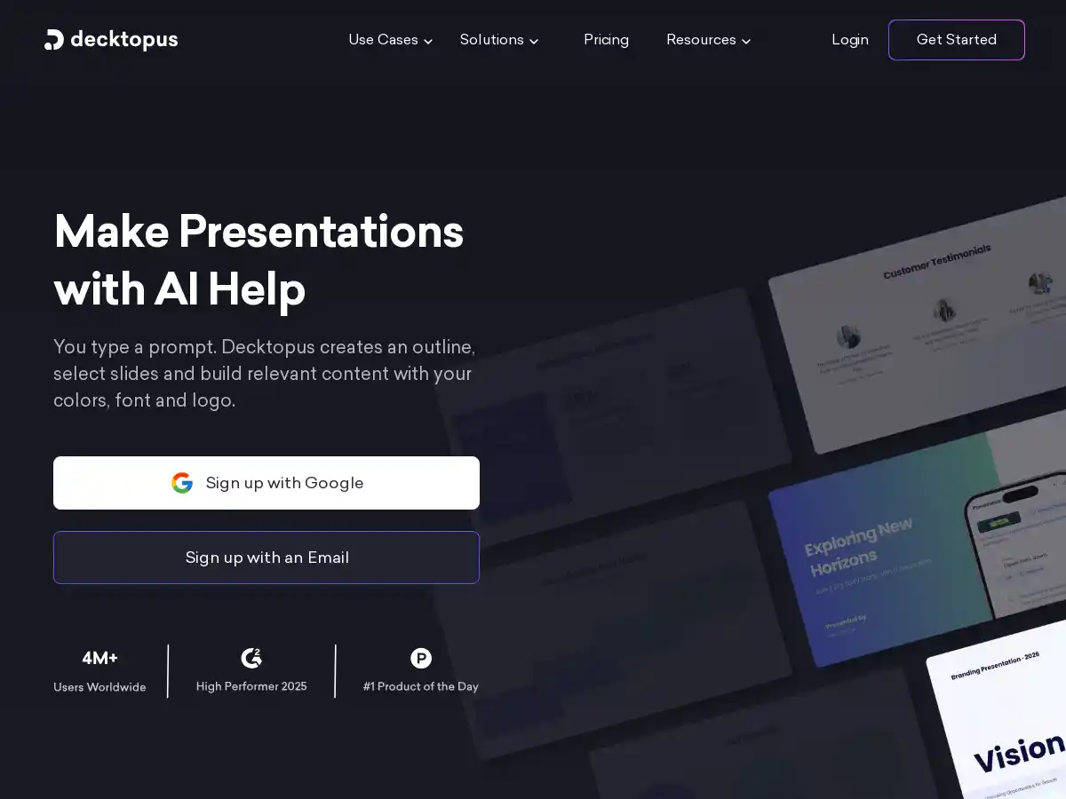 Decktopus screenshot