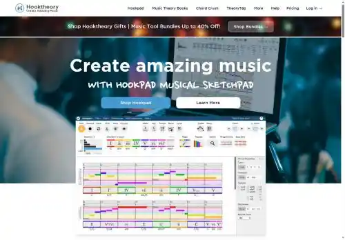 Hooktheory screenshot