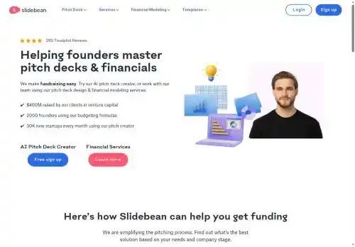 Slidebean screenshot