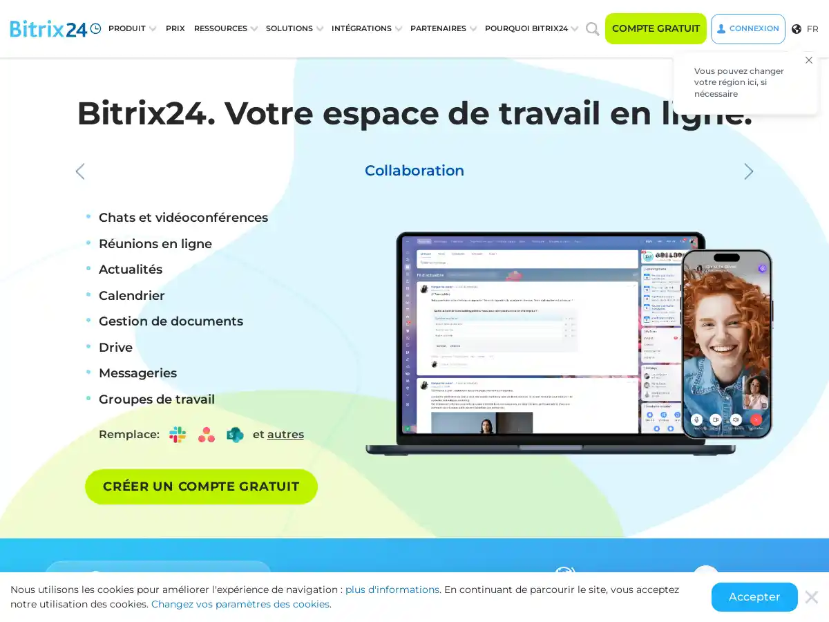 Bitrix24 screenshot