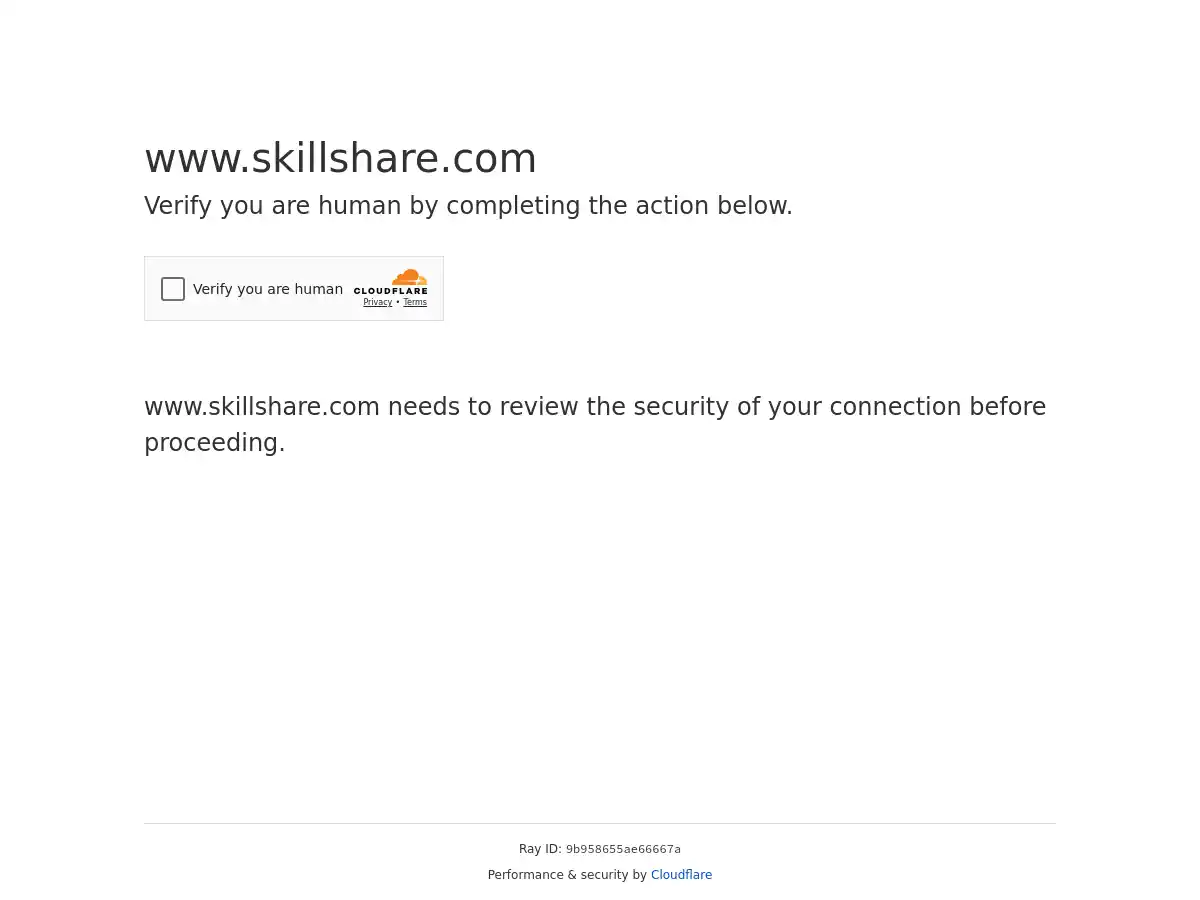 Skillshare screenshot