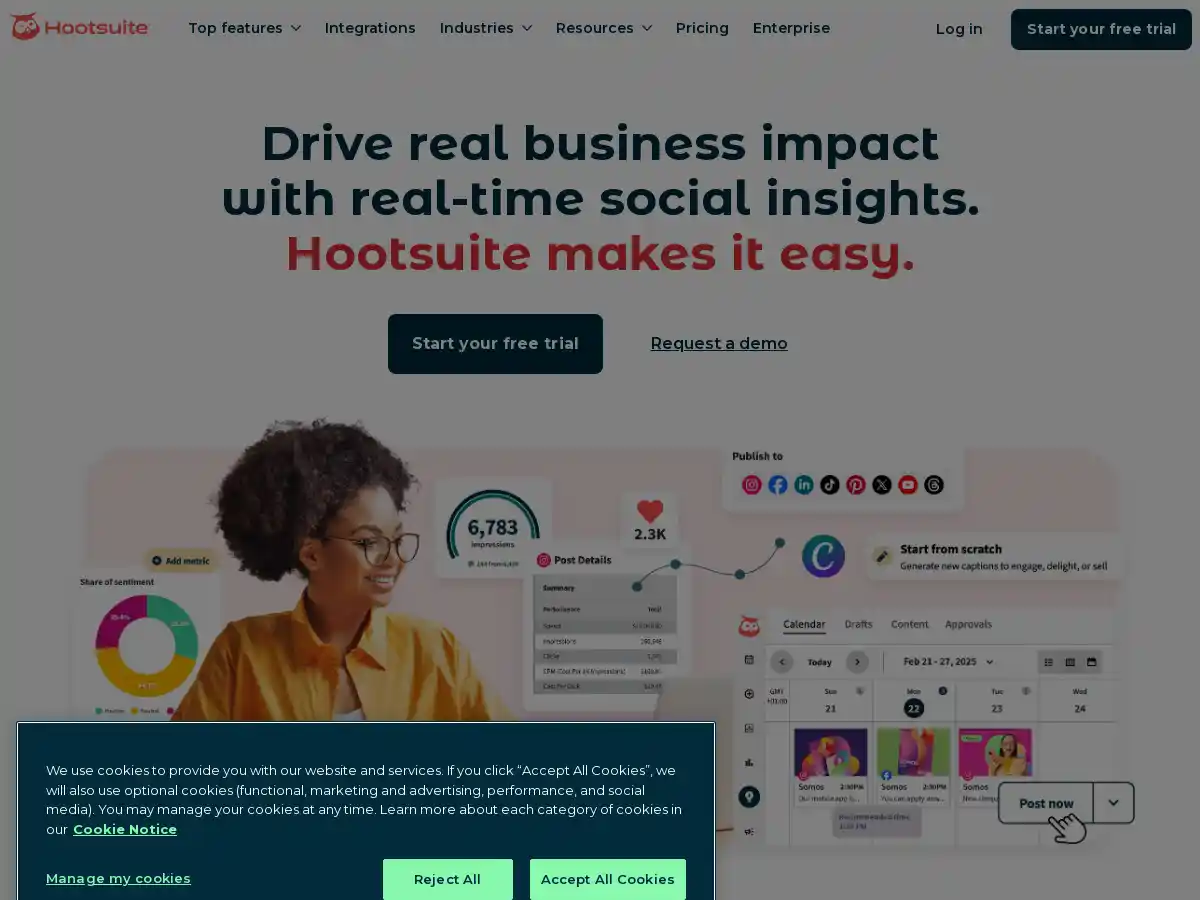 Hootsuite screenshot