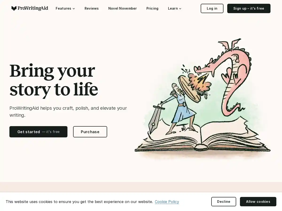 ProWritingAid screenshot