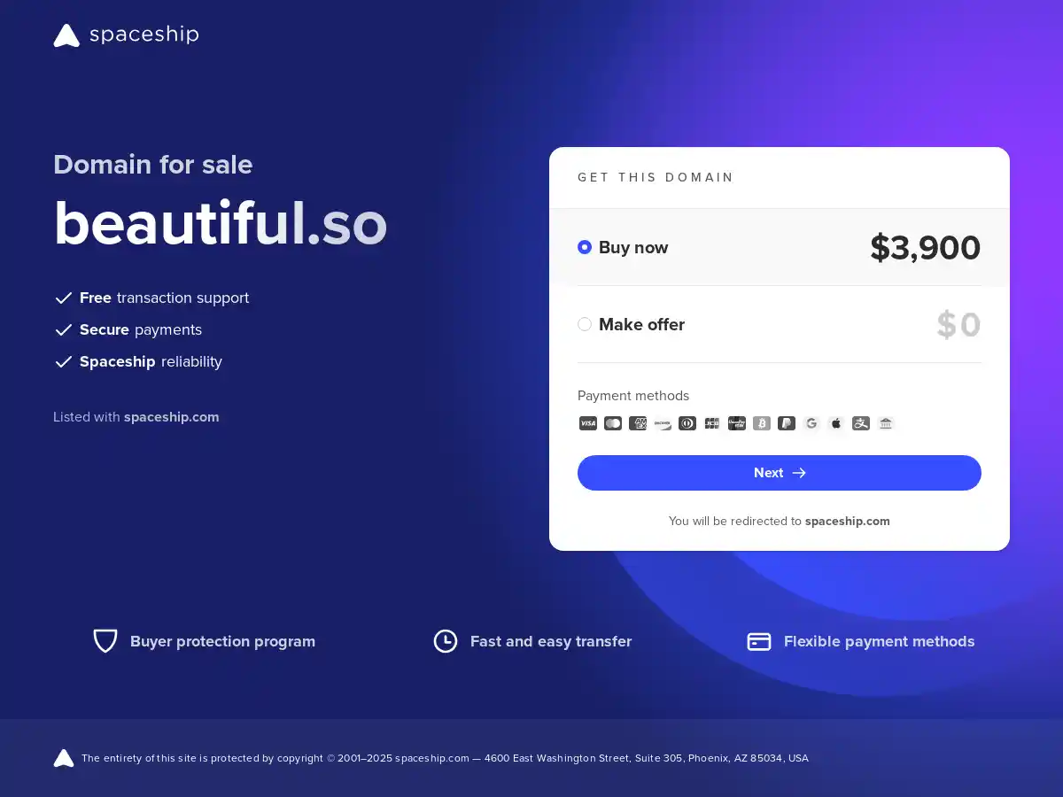 Beautiful screenshot