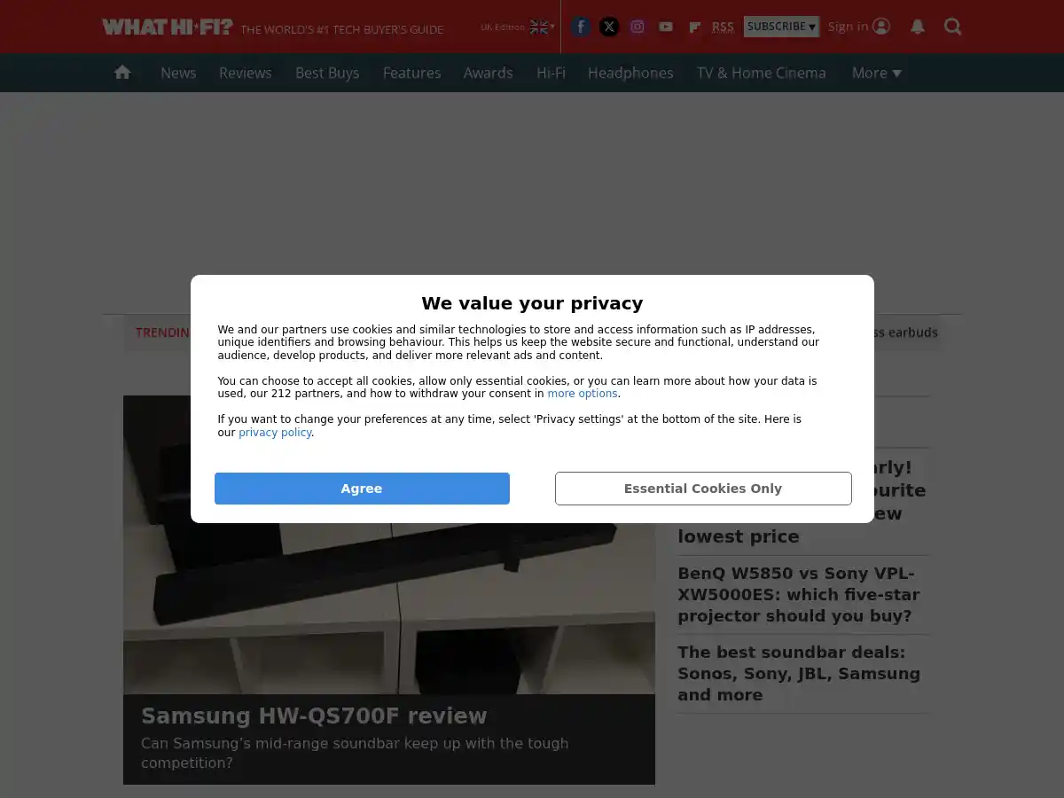 What Hi-Fi? screenshot