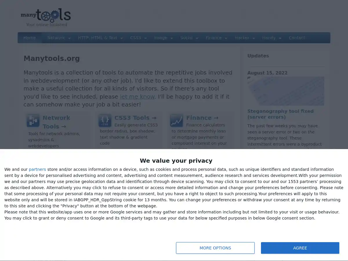 Many Tools screenshot