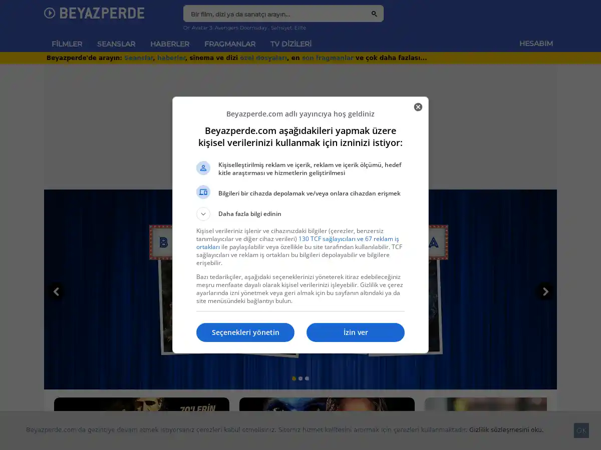 Beyazperde screenshot