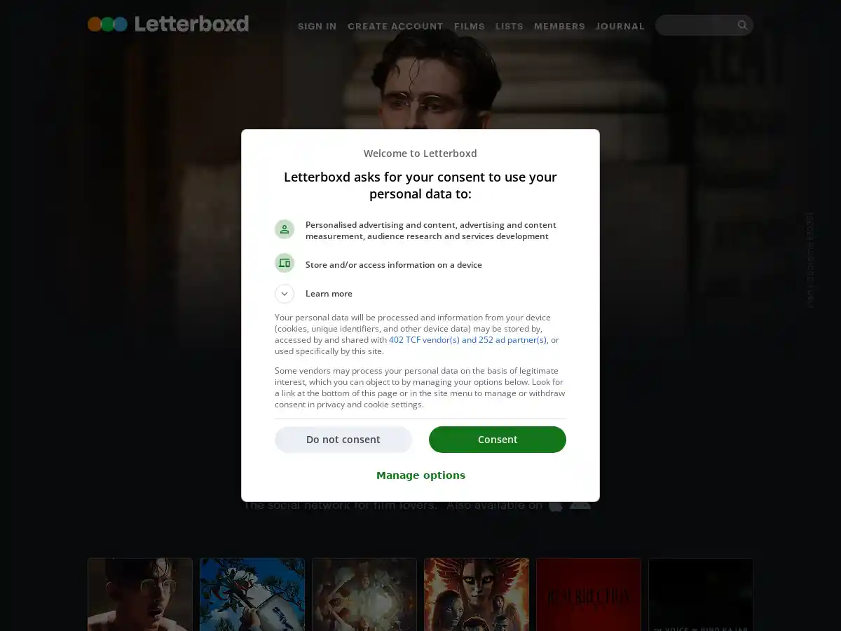 Letterboxd screenshot