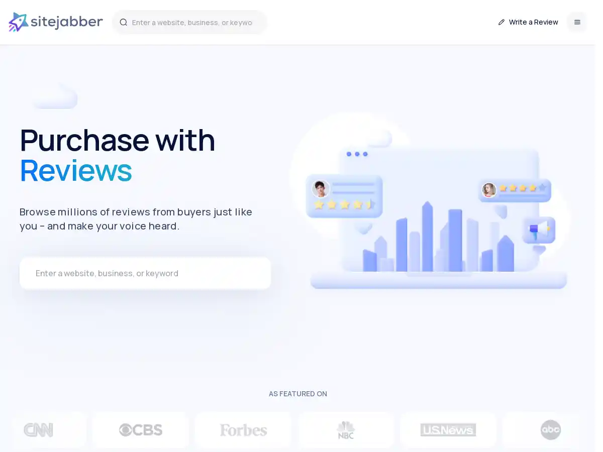 Sitejabber screenshot