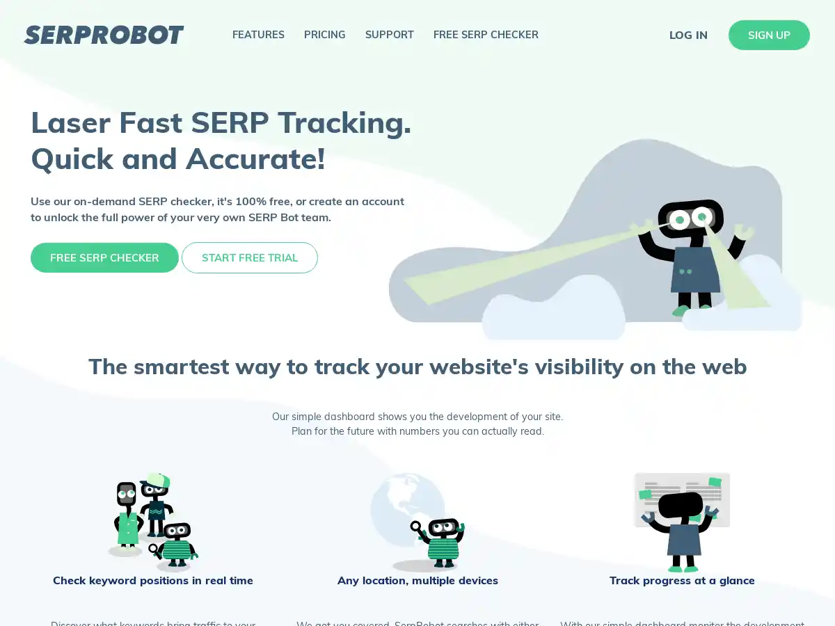 SERPRobot screenshot