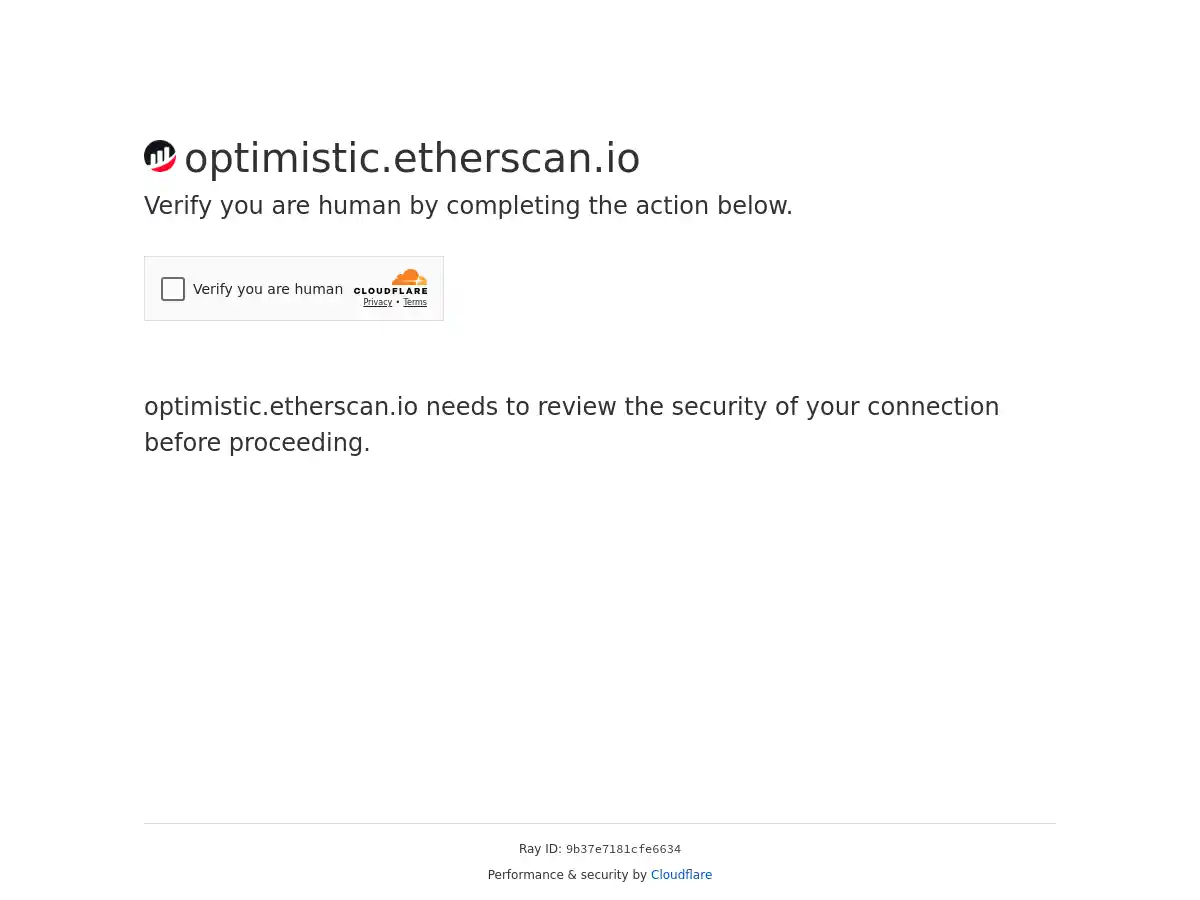 Optimistic Etherscan screenshot