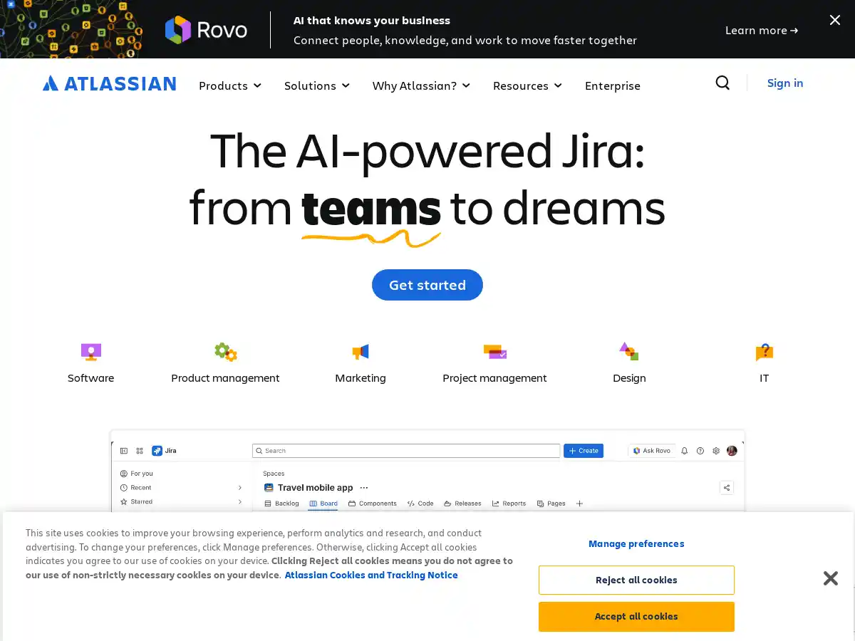 Atlassian screenshot