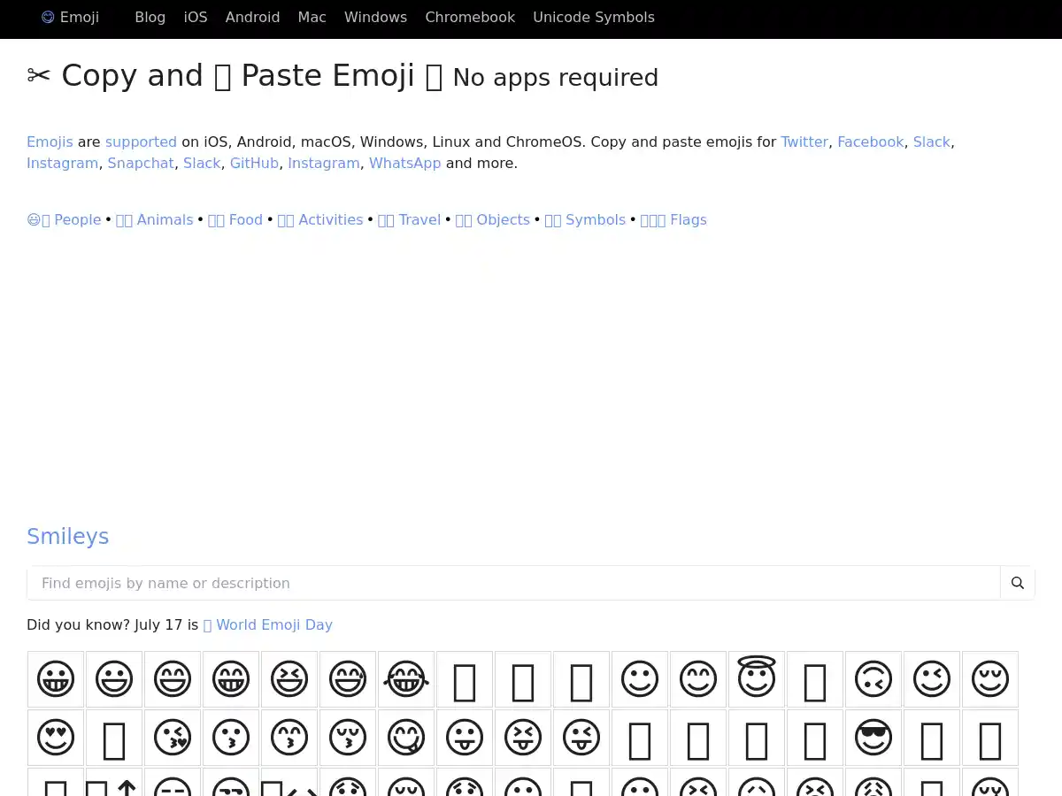 Get Emoji screenshot