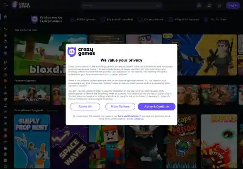 CrazyGames screenshot