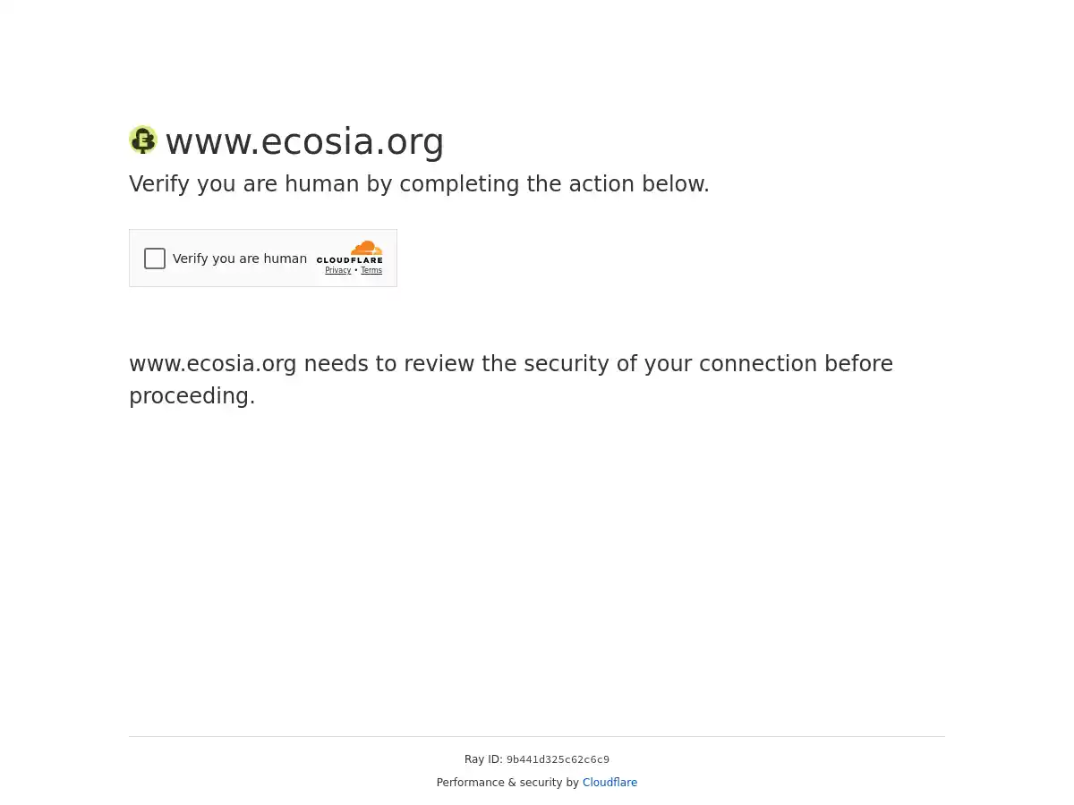 Ecosia screenshot