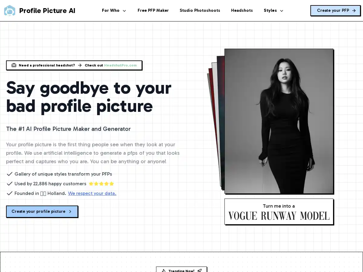 ProfilePicture.AI screenshot