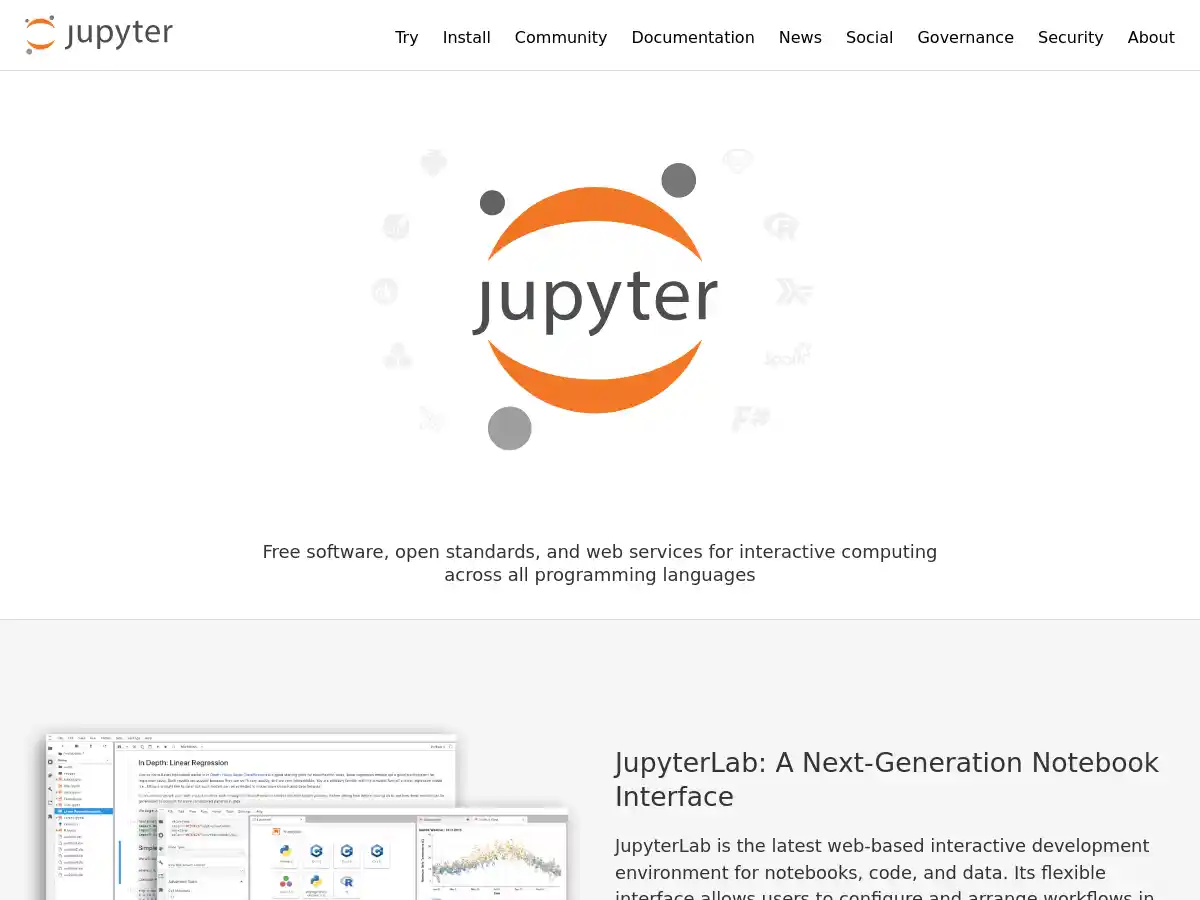 Jupyter screenshot