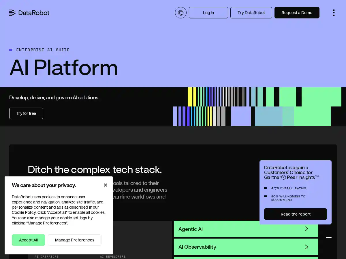 Algorithmia screenshot