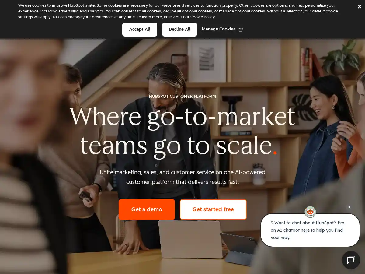 HubSpot screenshot