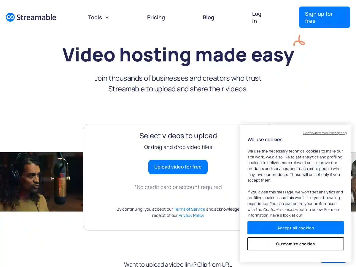 Streamable screenshot