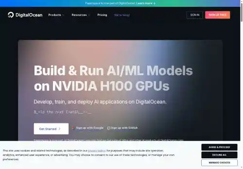 Paperspace screenshot