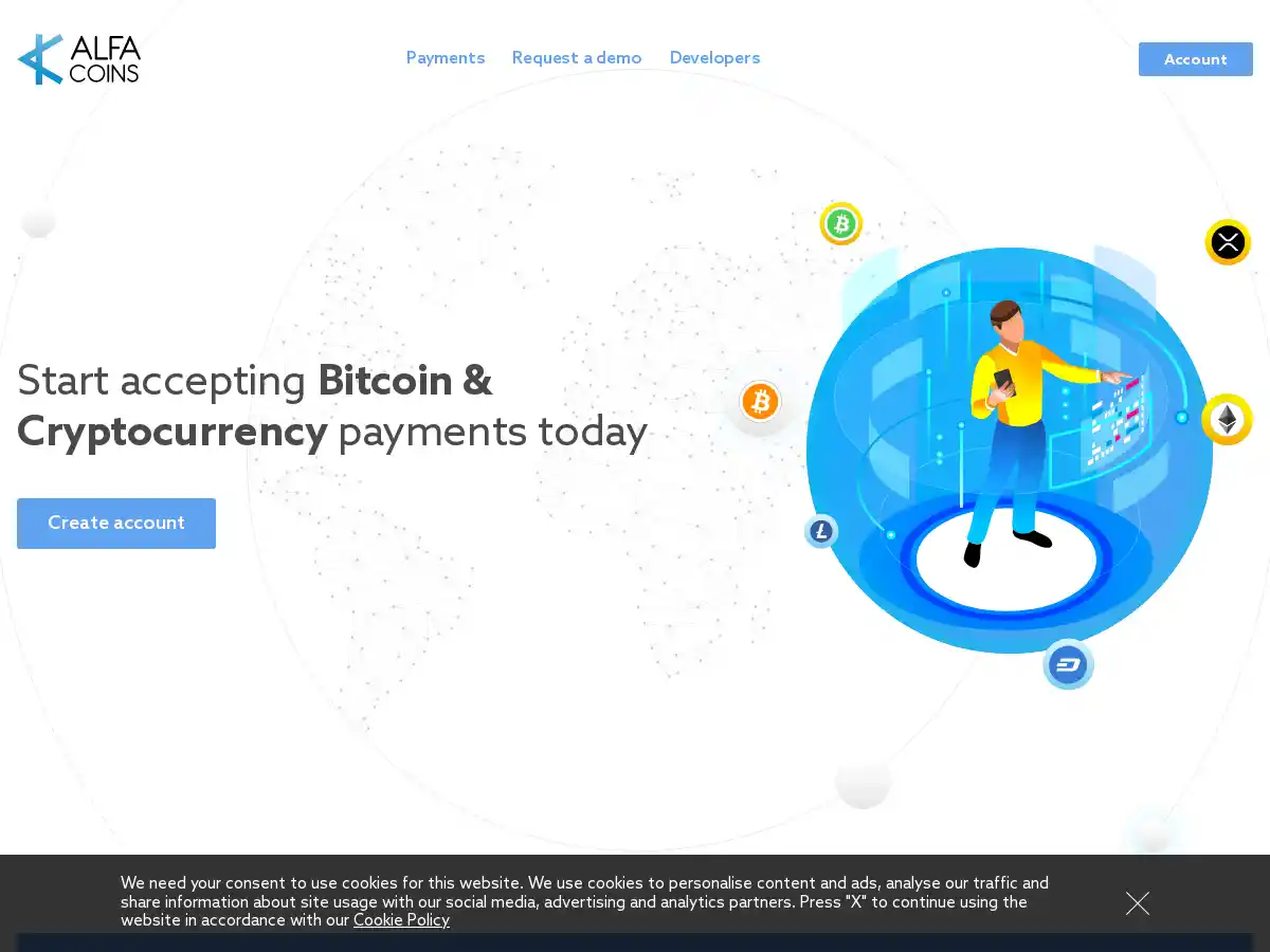 AlfaCoins screenshot