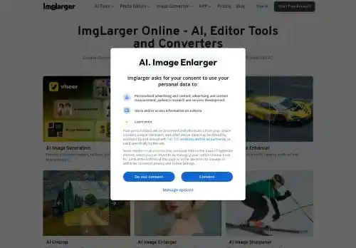 Imglarger screenshot